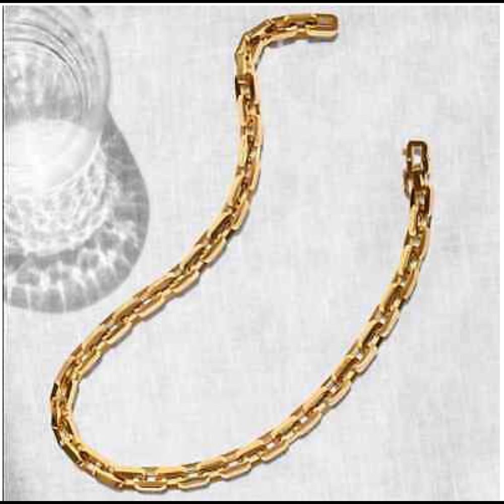 💫 Gold Chain Link Necklace - Picture 5 of 11